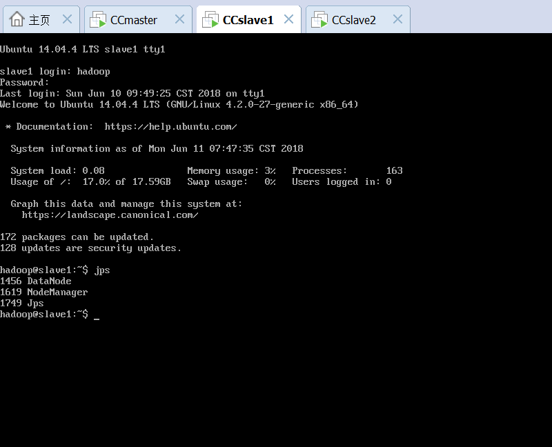 hadoopSlave1